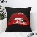 Axyaa Decorative Square Pillowcase: Polyester Cushion Cover for Home Living Room