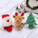 Axyaa Santa Deer Christmas Tree Plush Toys Ornaments Children's Gifts