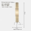 Noguchi Akari Rice Paper Wabi Sabi Table Lamp by Axyaa