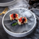 Axyaa Dry Ice Tray Sushi Salmon Plate | Japanese Korean Matte Tableware