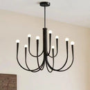 Axyaa Vintage LED Chandelier for Living Room, Bedroom, Dining Room