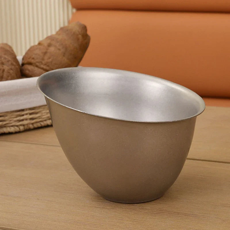 Axyaa Stainless Steel Lettuce Bowl, Multifunctional Salad Bowls, Large Cooking Basin