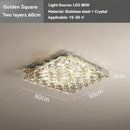 Axyaa Crystal Decorative Ceiling Light for Bedroom and Living Room