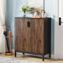 Axyaa 20-Pair Shoe Storage Cabinet: Modern 6-Tier Freestanding Organizer Rack