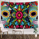 Axyaa Day of the Dead Sugar Skull UV Tapestry Wall Art