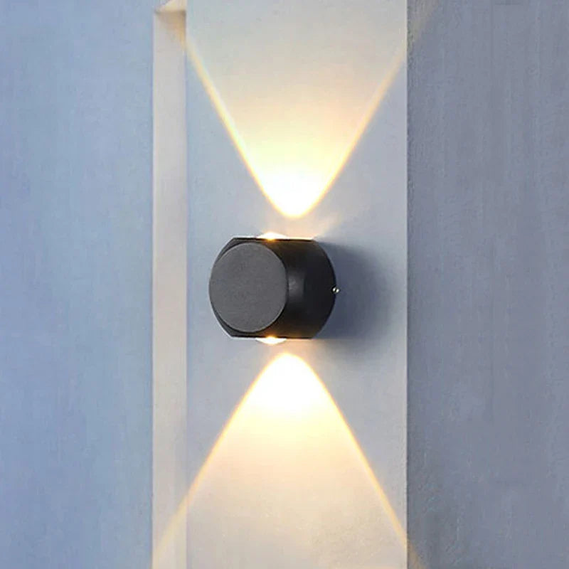 Axyaa 4W LED Wall Light for Home Decor and Outdoor Spaces