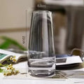 Axyaa Glass Vase for Spring and Summer Home Decor, St. Patrick's Day Easter Theme