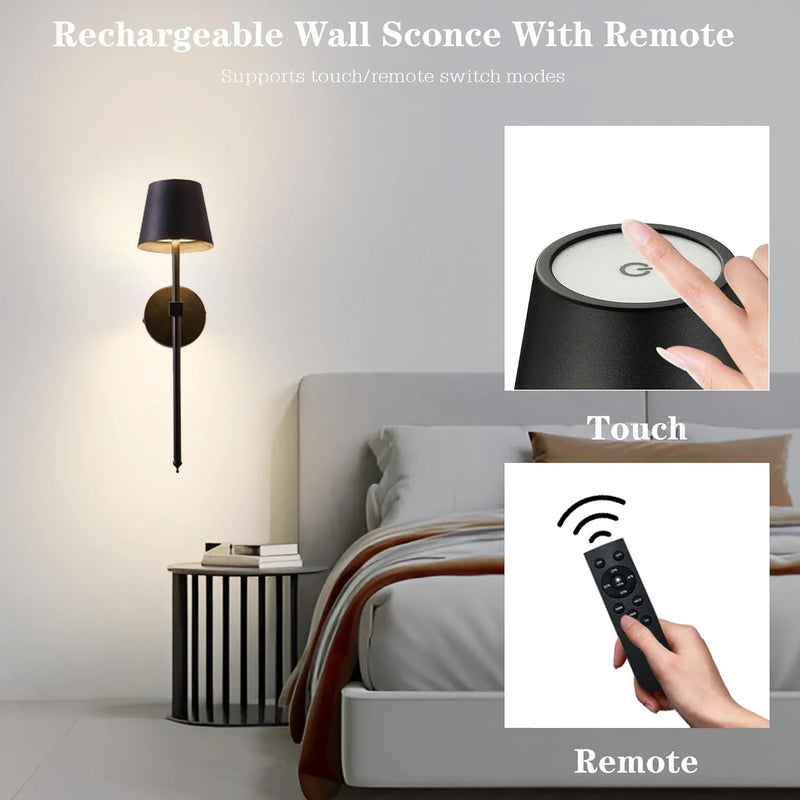Axyaa RGB LED Wall Lamp 1200mA 40*16cm Portable Interior Luminaire for Bedroom & Hallway