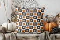 Axyaa Pumpkin Pattern Throw Pillow Cover for Sofa Bedroom Car