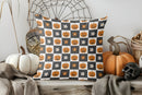 Axyaa Pumpkin Pattern Throw Pillow Cover for Sofa Bedroom Car