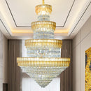 Axyaa Luxury Duplex Villa Loft Chandelier for Hotel, KTV, and Lobby
