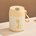 Axyaa Stainless Steel Thermal Lunch Box with Leak-Proof Design and Spoon