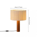 Solid Wood Minimalist Table Lamp for Bedroom Living Room by Axyaa