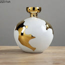 Axyaa Ceramic Vase for Nordic Style Home Decor in Living Room and Wine Cabinet