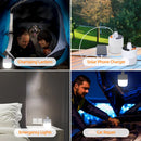 Axyaa Solar Light Torch USB Camping Lamp Emergency Lantern