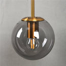 Axya Glass Ball Wall Light: Modern Nordic Vintage LED Fixture