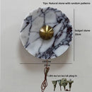 Axyaa LED Wall Lamp Bulgari Stone Interior Lighting