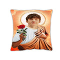 Axyaa Jesus Hip Hop Cushion Cover - Rapper Pillow Case for Home Decor