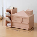 Axyaa Desk Organizer with Drawer - Large Capacity Stationery Storage Box