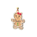 Gingerbread Cookie Ornament Personalized for Kids by Axyaa