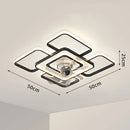 Axyaa LED Ceiling Fan Light Control Indoor Lighting