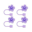 Silicone Straw Topper Caps for Stanley 10mm Tips by Axyaa - 4 Pack