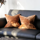 Luxury Velvet Gold Christmas Cushion Cover by Axyaa - Home Decor Sofa Bed Pillowcase