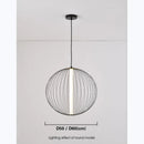Axyaa Birdcage LED Chandelier | Modern Designer Replica Vintage Suspension Light