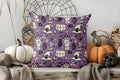 Axyaa Halloween Pumpkin Pattern Cushion Cover for Sofa Bedroom Car
