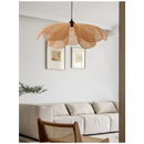 Axya Bamboo Woven Chandelier: Elegant Japanese Style for Quiet Living Spaces