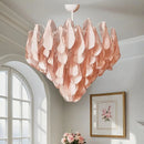 Axyaa Murano Glass Chandelier Handmade Retro French-style Living Room Hall Dining Bedroom Lamp