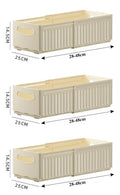 Axyaa Drawer Storage Box Organizer Adjustable Stackable Kitchen Organizers