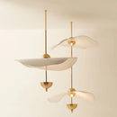Axyaa Lotus Leaf Chandelier Pendant Lights for Elegant Home Decor