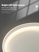 Axyaa Modern Nordic LED Ceiling Lamp for Bedroom - Warm & Romantic Lighting