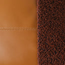 Axyaa Nordic Orange Stitching Sofa Cushion - Square Pillow for Home and Hospitality
