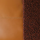 Axyaa Nordic Orange Stitching Square Pillow for Sofa, Living Room, Hotel & Restaurant