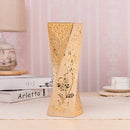Axyaa Gold-Plated Ceramic Vase: Elegant Home Decor & Wedding Decoration