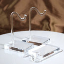 Acrylic Jewelry Bracelet Display Stand by Axyaa - Transparent Holder Rack for Beads & Pendants