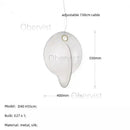 Axyaa Nordic Silk LED Pendant Chandelier for Home Decor