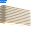 Axyaa White Green Double LED Wall Sconce Lamp Home Lighting