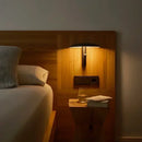 Axyaa Nordic Rotating Wall Lamp: Modern LED Night Light for Home Decor