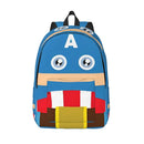Axyaa Captain America Backpack for Kids Primary School Bookbag