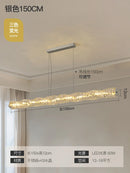 Axyaa Luxury Crystal Chandelier & Dining Set: Bar & Table Lights for High-end Dining