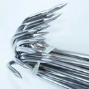 Axya Stainless Steel Meat Hooks for BBQ Roasts and Storage