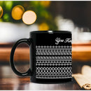 Axyaa Hidden Message Coffee Mug - Funny Ceramic You Keep Me Sane Cup