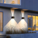 Axyaa Modern LED Wall Lamp 6W/12W, Waterproof Outdoor & Indoor Lighting, Aluminum Art Light for Garden and Porch