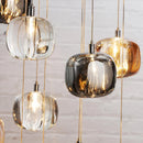 Axyaa Crystal LED Chandelier for Home Decor