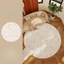 Luxurious Axyaa Italian Style Bedroom Decor Round Carpet, Soft Rug for Living Room and Lounge