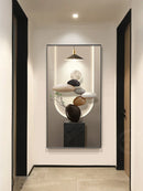 Axyaa Crystal Painting Porcelain LED Wall Lamp for Home Décor