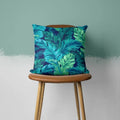 Axyaa Green Heart Leaf Pattern Pillowcase - Home Decor Pillow Case